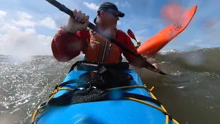 Downwind Surfing, Sea Kayak, Rolling, Kayaking, Surf, Valkyrie, @GoneKayaking