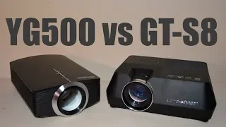 YG500 vs GT-S8 Проектор Projector