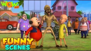 BEST SCENES of MOTU PATLU | FUNNY Cartoons in Hindi | Wow Kidz | Compilation 17