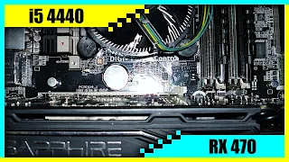 i5 4440 + RX 470 Gaming PC in 2022 | Tested in 7 Games