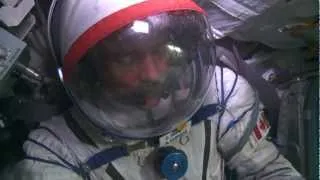 Canadian Astronaut Chris Hadfield Training in Russia