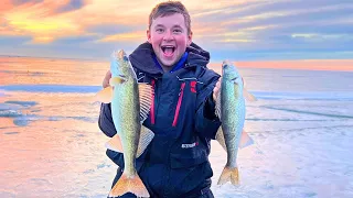Early Ice Fishing Red Lake Walleye 2023: The Best Way To Catch These Fish