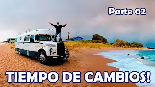 🚀 LA VIEJA VIAJERA se renueva! 👉 Primeros cambios en el Mercedes 312 😆 (parte #02) #patagonia #viaje