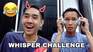 WHISPER CHALLENGE! MAKAN CAROLINA REAPER 😂