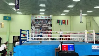 Международный турнир. Республики Казахстан 🇰🇿 город Шимкент четверть 1/4 финал Султонбоев Асадбек 🔵