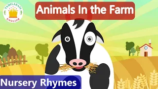 Animals In the Farm Song|Nursery Rhymes for Babies &Children|Famous Nursery Rhymes|Tamilarasi Rhymes