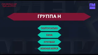 ГРУППА Н НА ЧМ-2022: Португалия, Гана, Уругвай, Южная Корея