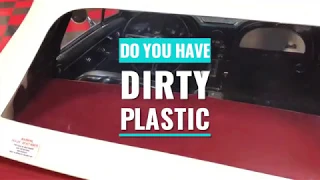 How to clean and protect plastics and plastic convertible top windows