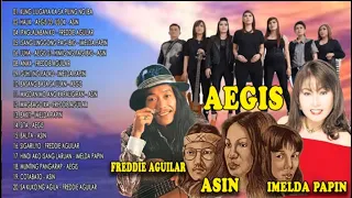 Best Of Asin & Aegis, Freddie Aguilar, Coritha | Best OPM TagaLOG Love Songs Of All time - NEW OPM