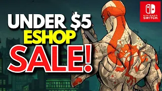 25 Amazing Eshop Deals Under $5! Nintendo Switch Eshop SALE!