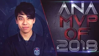 OG.ana MVP - Best Moments of 2018 Dota 2