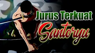 Jurus Terkuat Pedang Roronoa Zoro Santoryu Sebelum dan Sesudah Time Skip