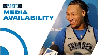 Practice Media Availability | April 23, 2024 | Playoffs | OKC Thunder