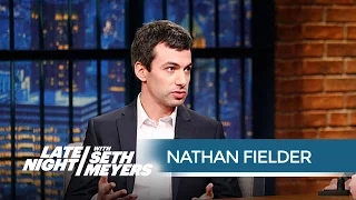 Nathan Fielder Gives Seth a Generous Gift - Late Night with Seth Meyers