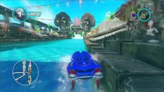 Sonic & All Stars Racing Transformed: Temple Trouble [1080 HD]