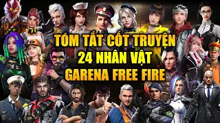 Free Fire | ALL CHARACTERS BACKGROUND STORY OB19