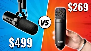 Shure SM7DB vs Rode NT1: Which Mic Should You Buy?