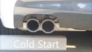 BMW F10 528i N20B20A engine start sound