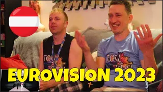 AUSTRIA EUROVISION 2023 SEMI FINAL 2 REACTION - Teya & Salena  - Who The Hell Is Edgar?