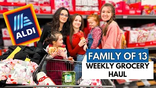 Shop With Me! Weekly ALDI GROCERY HAUL! Whats New 2024✨