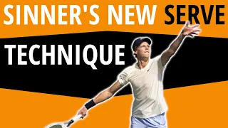 How Jannik Sinner Changed His Serve Technique