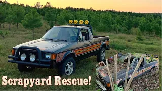 ABANDONED Volkswagen Caddy! Scrapyard Rescue Part 4