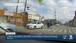 Video shows dangerous reality for pedestrians in Cincinnati