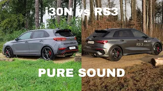 i30N vs new RS3 | PURE SOUND COMPARISON | PHILIPPKCARS