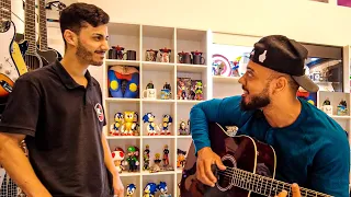 Entrei na Loja de Violão e impressionei o vendedor