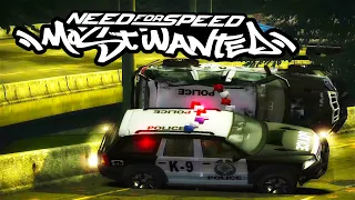 Crazy Police Pursuit in a Mitsubishi Lancer [Need for Speed: Most Wanted]