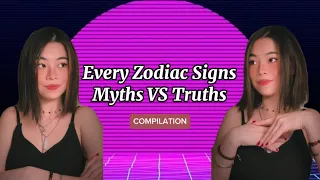 Every Zodiac Signs Myths VS Truths • SHORTS COMPILATION