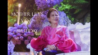 Mother Lily Monteverde's 80th Birthday | Same day edit by Nice Print Photography