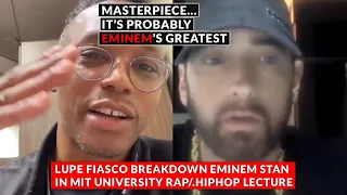 Lupe Fiasco Breakdown Eminem in MIT Lecture “Stan is Eminem GREATEST Record”, Royce TEASES Comeback