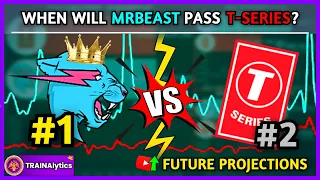 MRBEAST vs. T-SERIES: When Will He Become #1 MOST SUBSCRIBED? - Future Projections