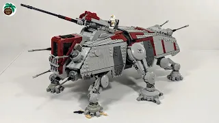 Lego Star Wars Custom AT-TE Review!