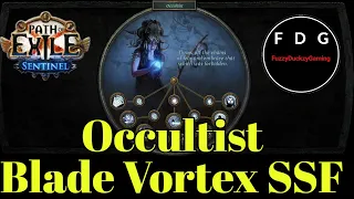 Testing Cold Blade Vortex Occultist in SSF - Path of Exile 3.18 Sentinel