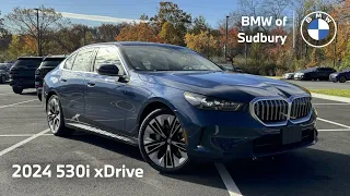 2024 BMW 530i xDrive - What's New? | Video Walkaround