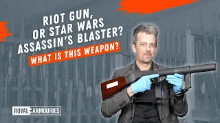 The riot gun used by a Star Wars assassin, with firearms and weapon expert, Jonathan Ferguson