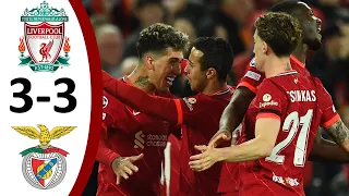 Liverpool vs Benfica 3-3 [Agg. 6-4] All Goals & Highlights | UCL 2022