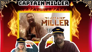 CAPTAIN MILLER -Teaser REACTION| Dhanush | Shivarajkumar, Sundeep Kishan #captainmillerteaser