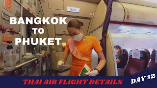 BANGKOK TO PHUKET FLIGHT DETAILS | Patong Beach Phuket | Thailand Tour Day 2