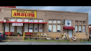 Bonnie and Clyde Ambush Museum Gibsland Louisiana #1490