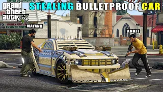 STEALING BULLETPROOF CAR FOR MILITARY COLONEL | GTA V GAMEPLAY