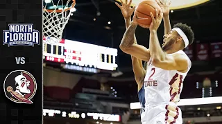 North Florida vs. Florida State Men's Basketball Highlights (2020-21)