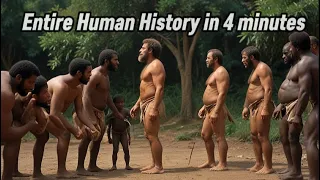 Entire Human History in 4 minutes || Facts With Azhar ||