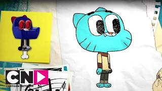 How To Draw Gumball From The Amazing World Of Gumball | Imagination Studios | Cartoon Network