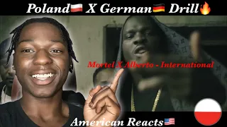 American Reacts Polish x German Drill! Mortel x Alberto - International (prod.by Weshsound x Kaïko)