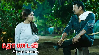 Thondan Movie Scenes | And the culprit is caught now! | Samuthirakani | Vikranth | Sunaina