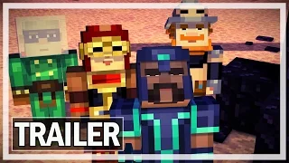 Minecraft Story Mode Episode 1 The Order of the Stone Gameplay Trailer