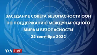 Live: Заседание Совета Безопасности ООН по ситуации в Украине